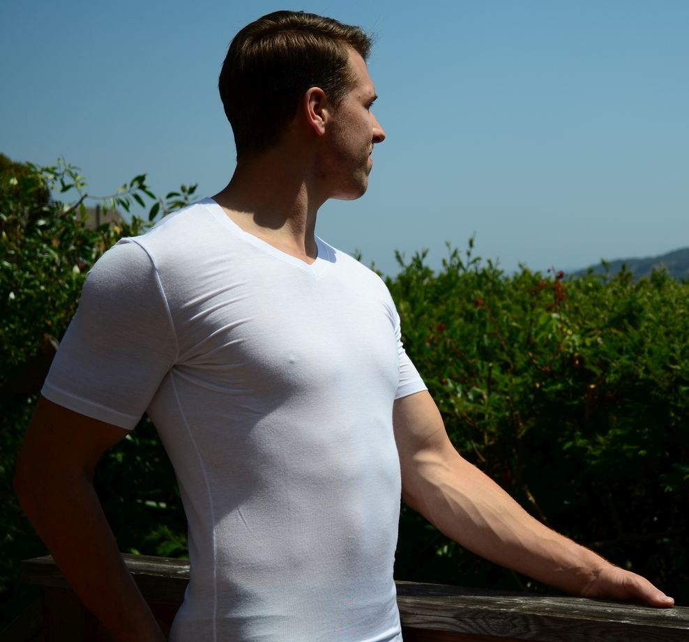 forca-micromodal-v-neck-undershirt-side-view