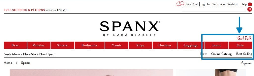 is-spanx-for-men-being-discontinued-new-top-navigation-on-website