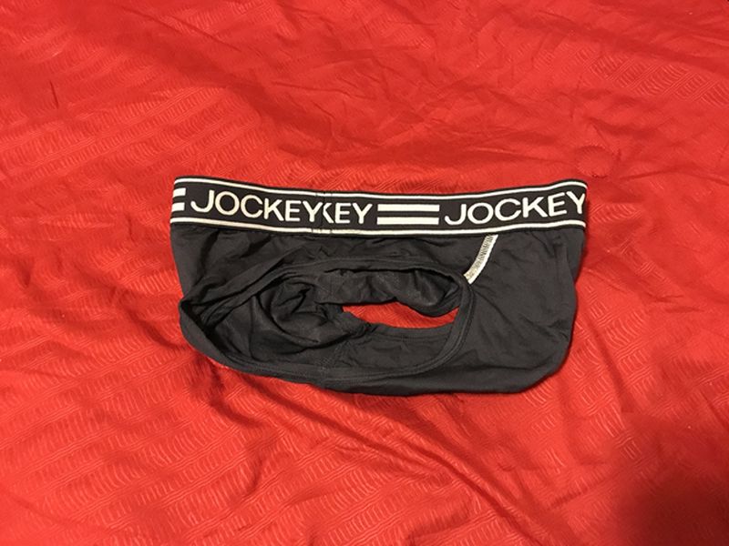 Side view of the Jockey Max Mesh underwear briefs