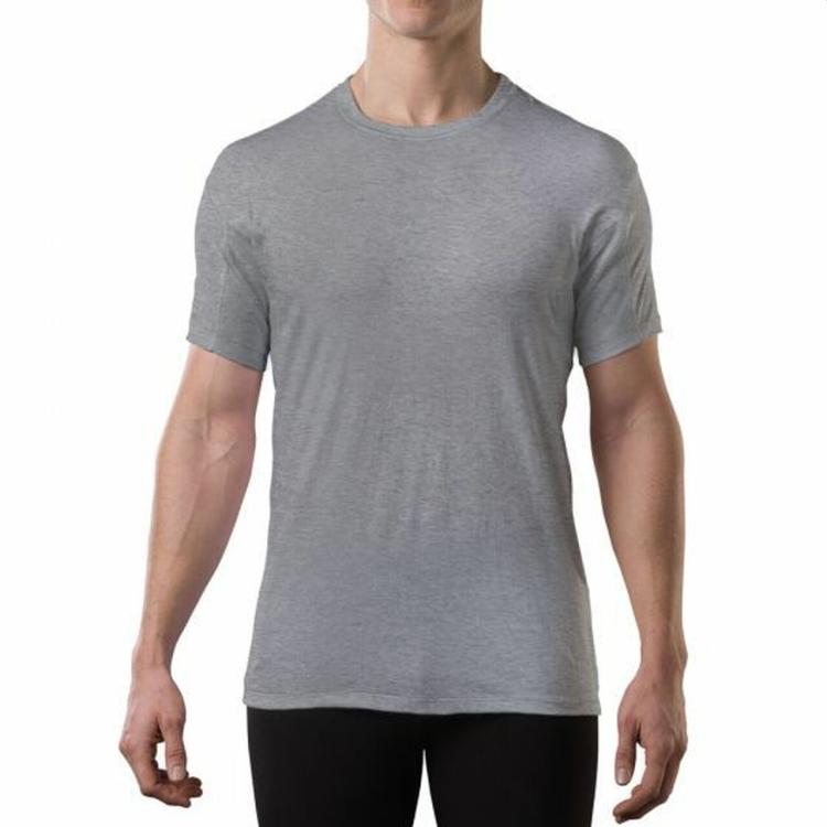 thompson tee original fit heather-grey crew neck sweat-proof undershirt